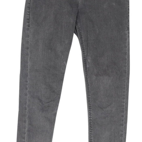 Topshop Women's Grey Skinny Jeans W28 L30