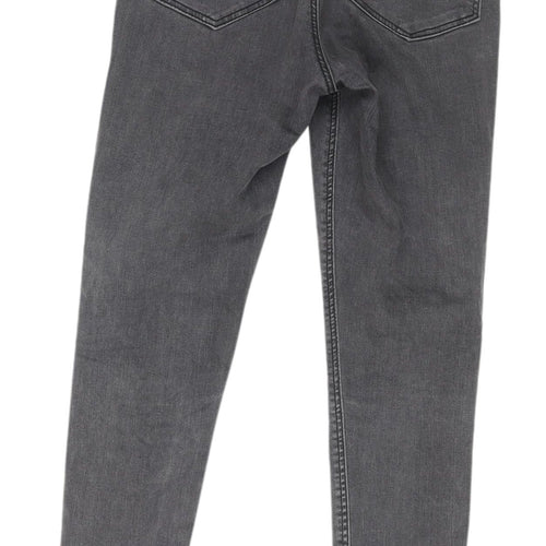 Topshop Women's Grey Skinny Jeans W28 L30