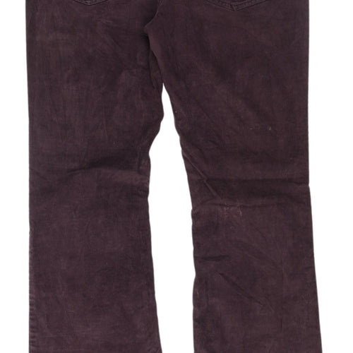 London Jean Women's Brown Corduroy Trousers Size 12