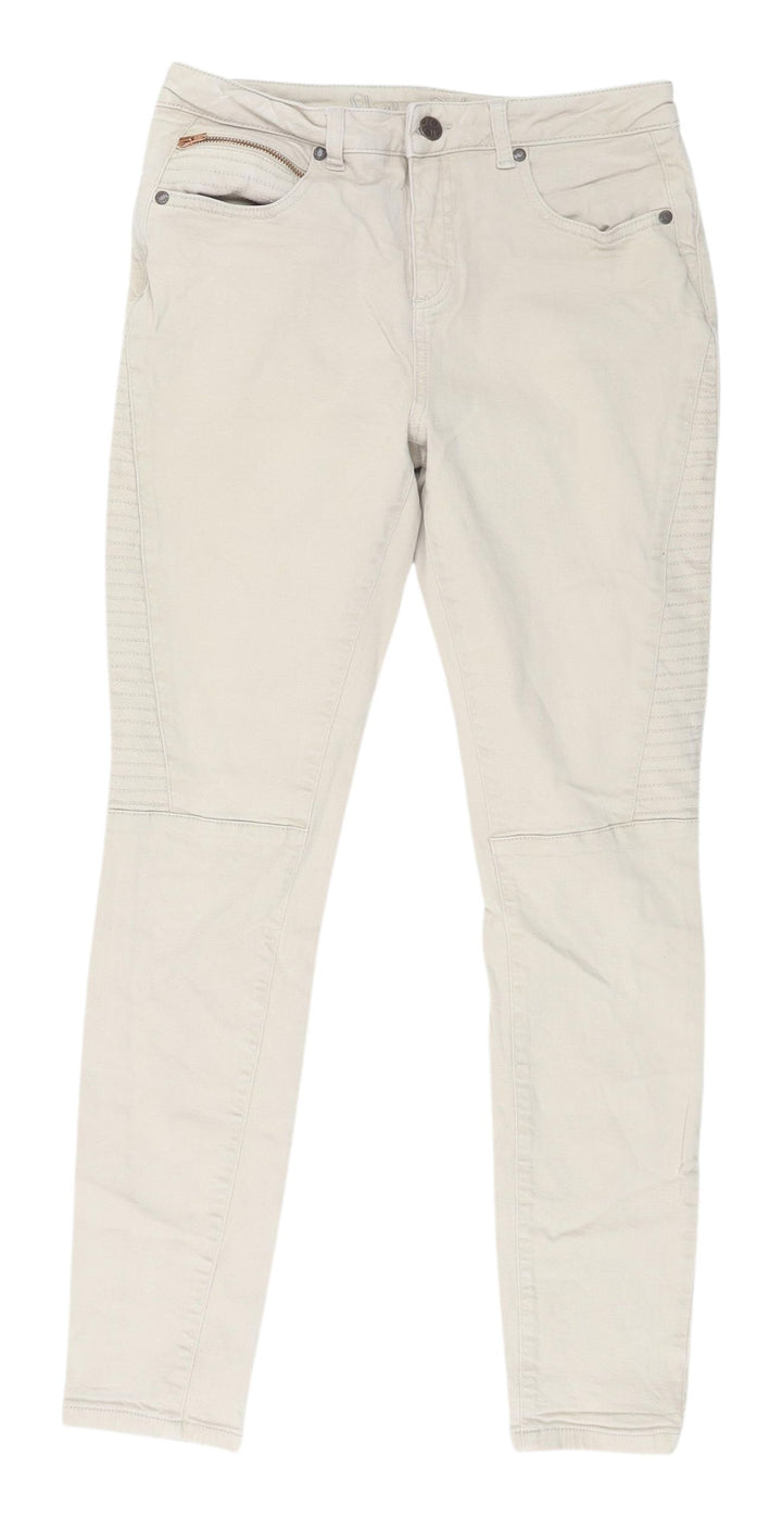 Phase Eight Beige Skinny Jeans Size 10 Women's