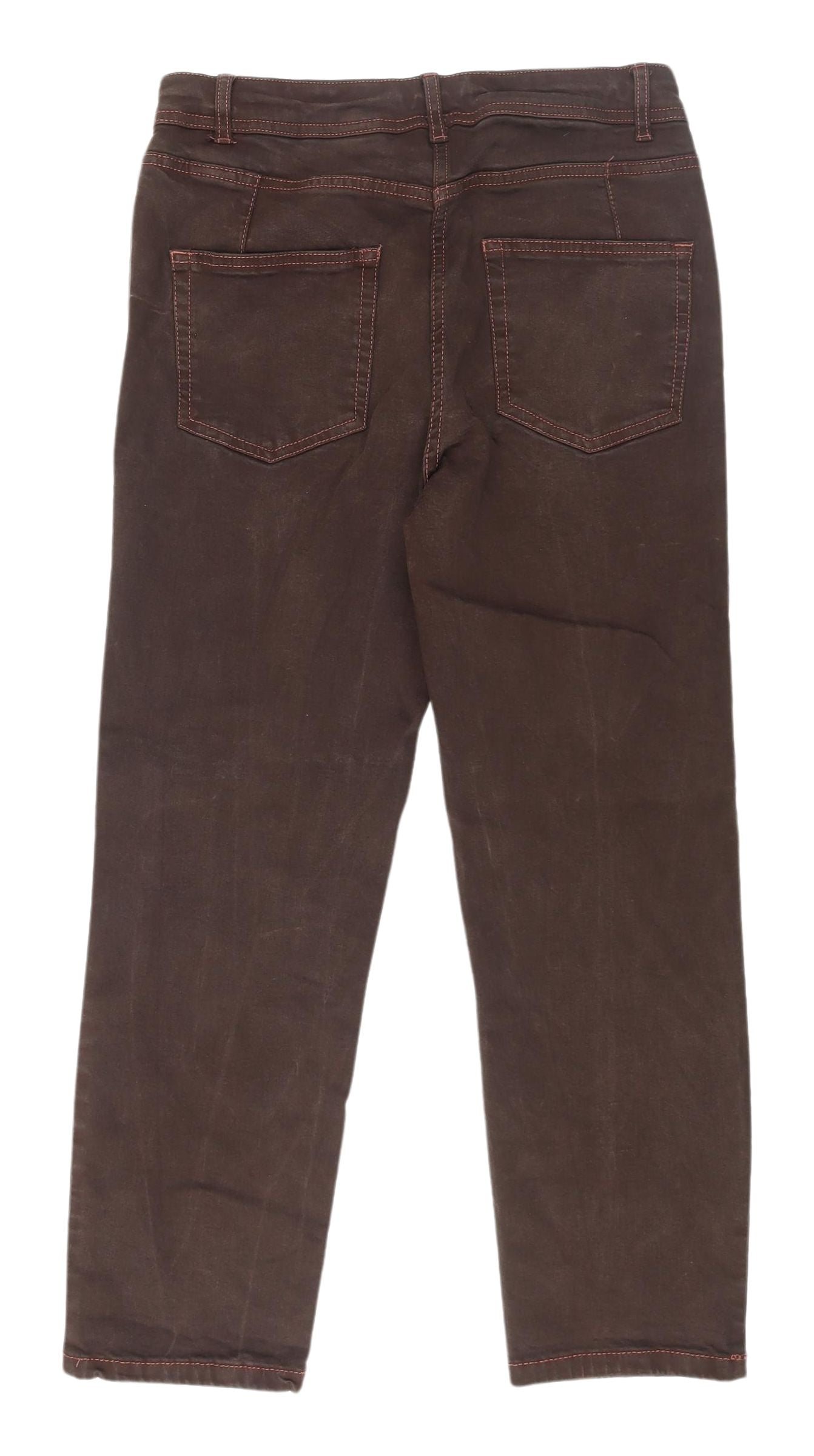 Next Women's Brown Straight Jeans Size 10