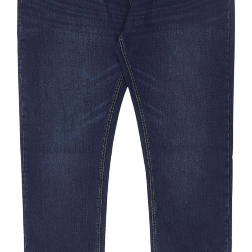 Nutmeg Men's Blue Straight Jeans 38/34 Denim