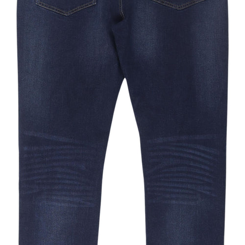 Nutmeg Men's Blue Straight Jeans 38/34 Denim
