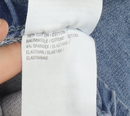 Quacker Factory Blue Cropped Jeans 2XL Women's Casual