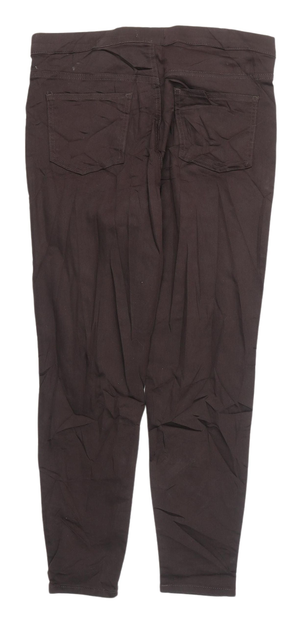 Marks & Spencer Women's Brown Straight Jeans Size 16