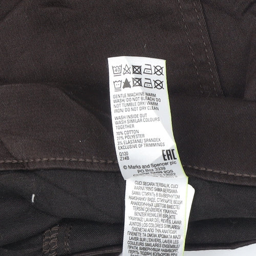 Marks & Spencer Women's Brown Straight Jeans Size 16
