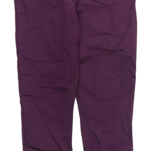 Marks and Spencer Purple Jeggings for Women Size 10