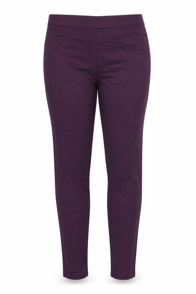 Marks and Spencer Purple Jeggings for Women Size 10
