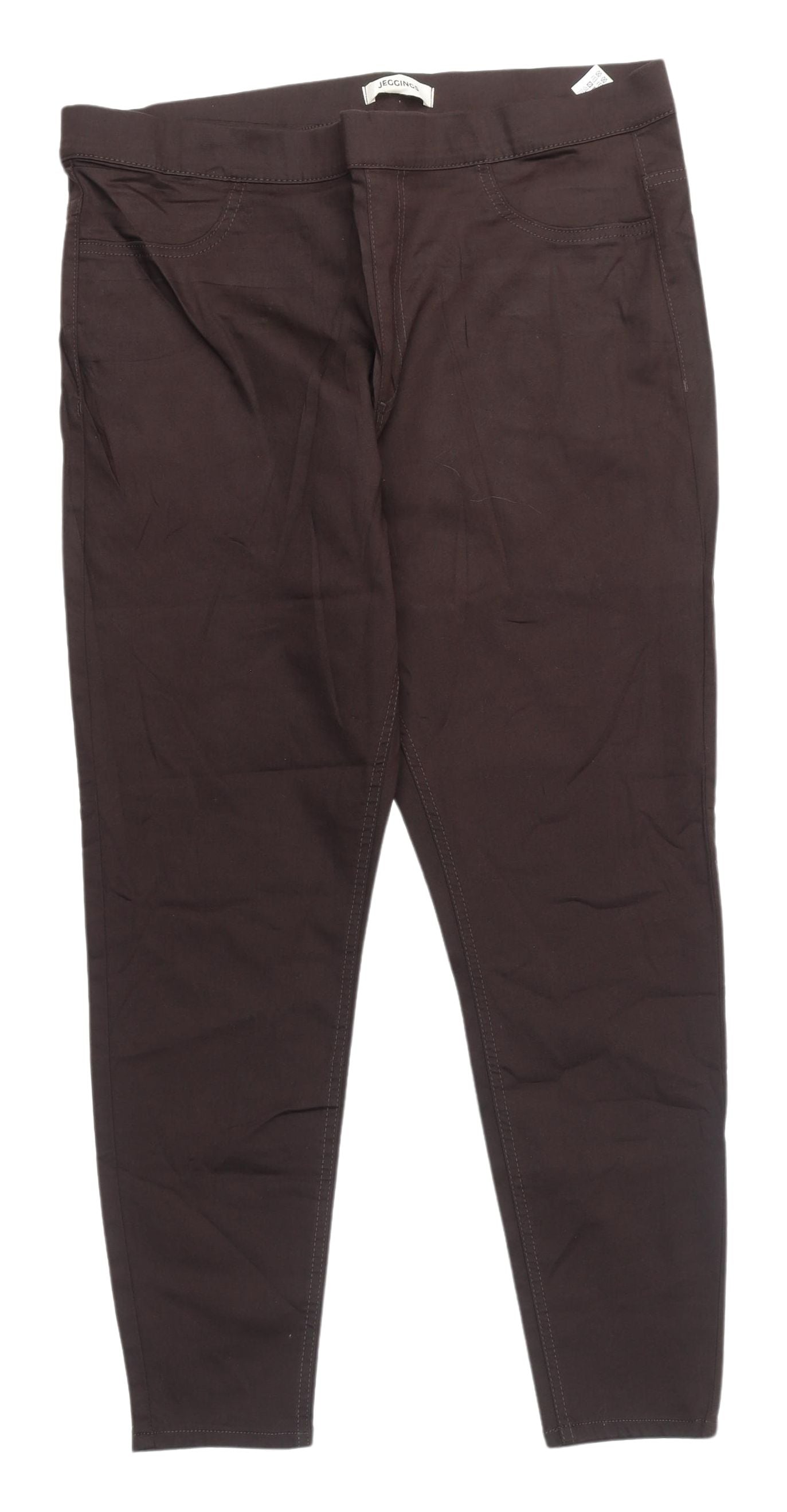 Marks and Spencer Women's Brown Slim Jeggings Size 18