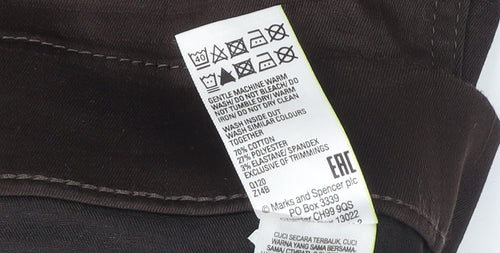 Marks and Spencer Women's Brown Slim Jeggings Size 18