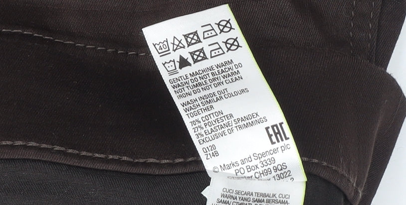 Marks and Spencer Women's Brown Slim Jeggings Size 18