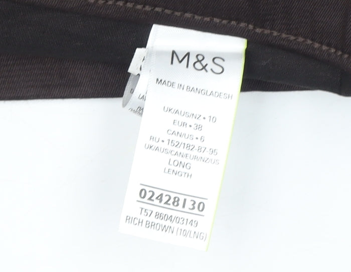 Marks and Spencer Brown Jeggings, Size 10, Women's Jeans