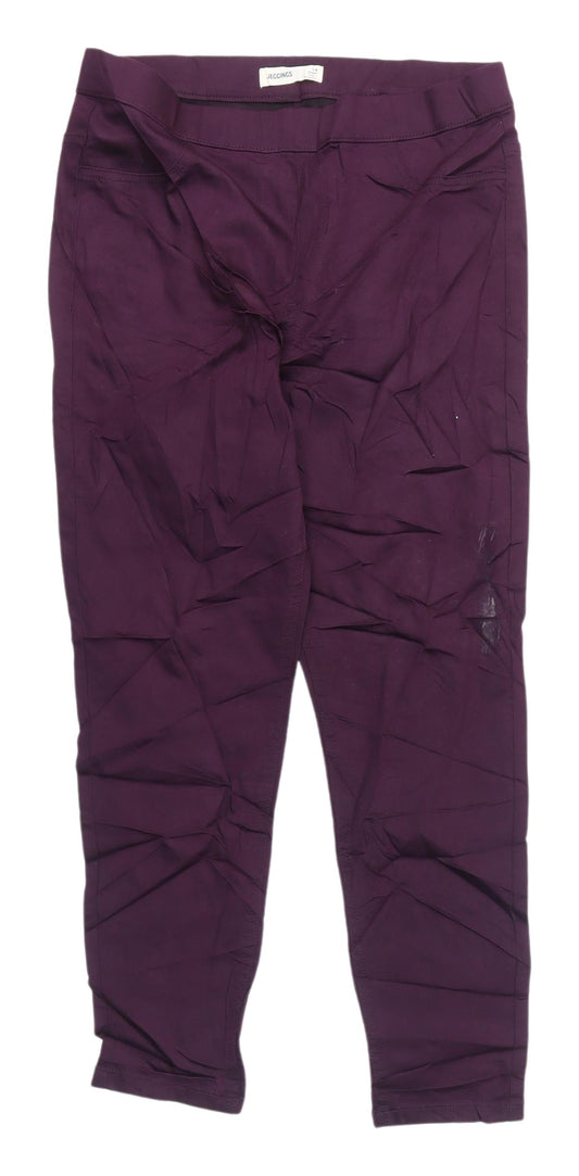 Marks and Spencer Women's Purple Jeggings, Size 14