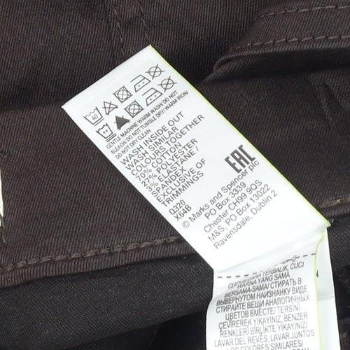 Marks and Spencer Women's Brown Ankle-Length Jeans