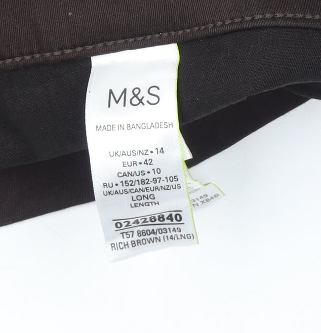 Marks and Spencer Women's Brown Jegging, Size 14