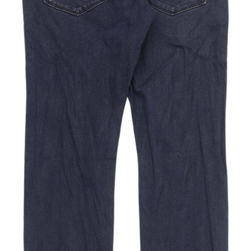 Marks and Spencer Men's Blue Slim Straight Jeans New 30R