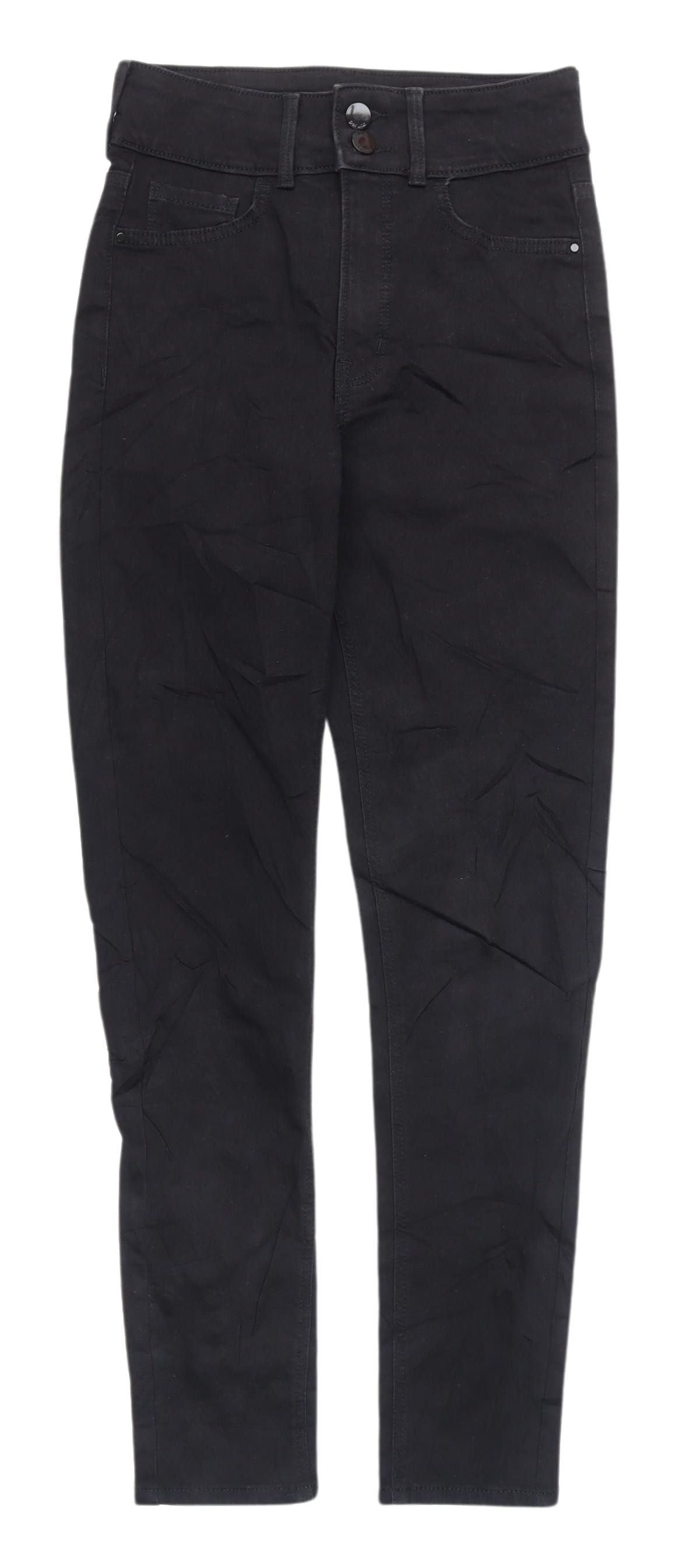 Marks and Spencer Women’s Black Regular Jeans UK 8