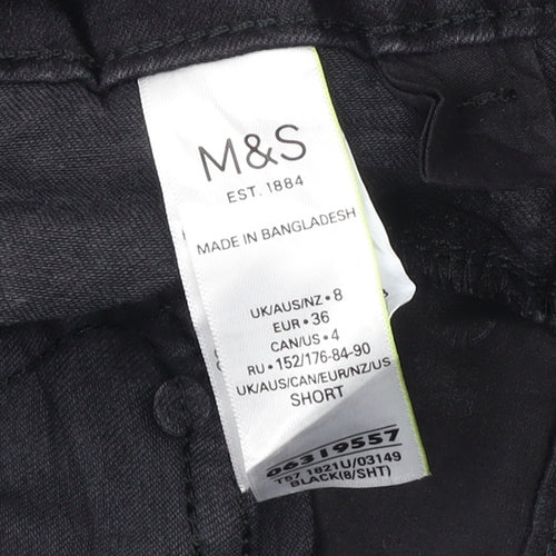 Marks and Spencer Women's Black Straight Jeans