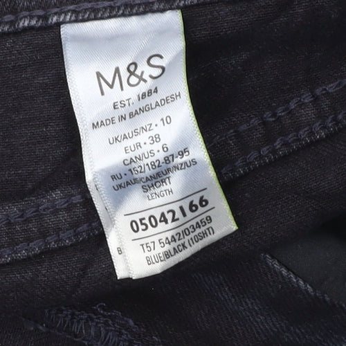 Marks and Spencer Women's Blue Straight Jeans