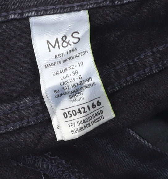 Marks and Spencer Women's Blue Straight Jeans