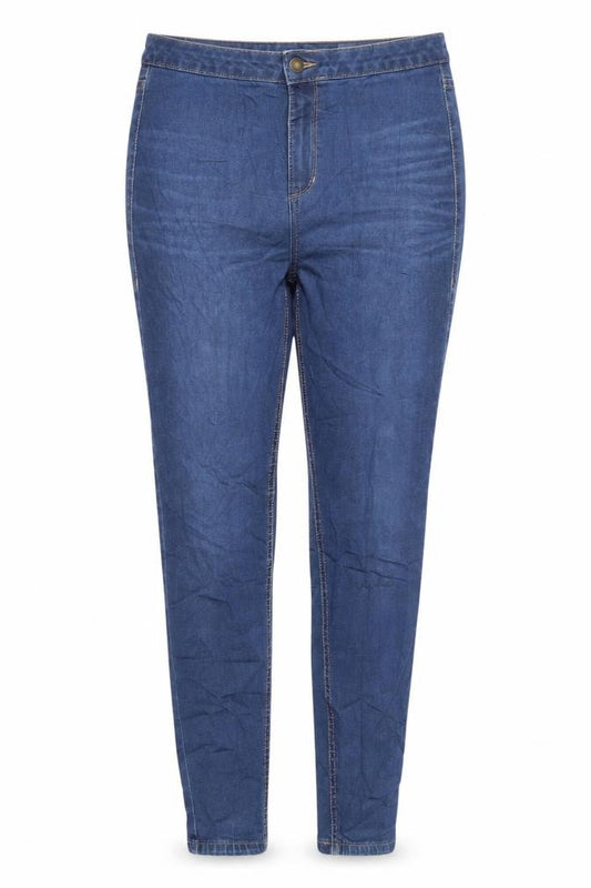 Front view of Marks & Spencer Super Skinny Blue Jegging UK 12