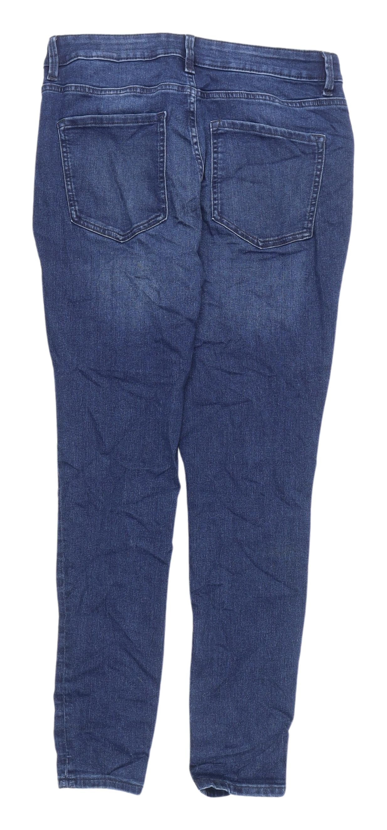 Marks and Spencer Women's Blue Skinny Jeans Size 14