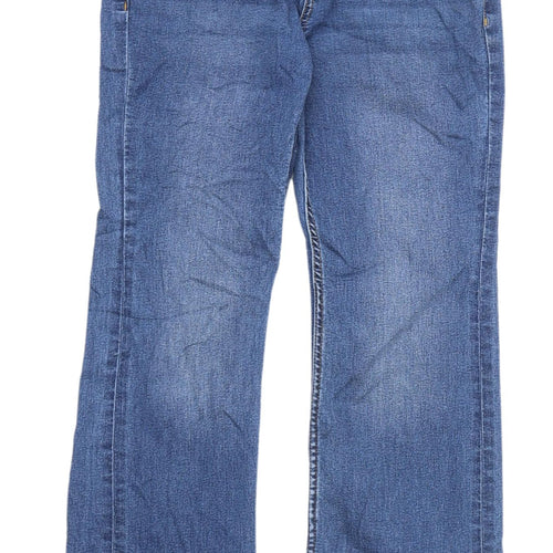 Marks and Spencer Bootcut Jeans Blue UK 12