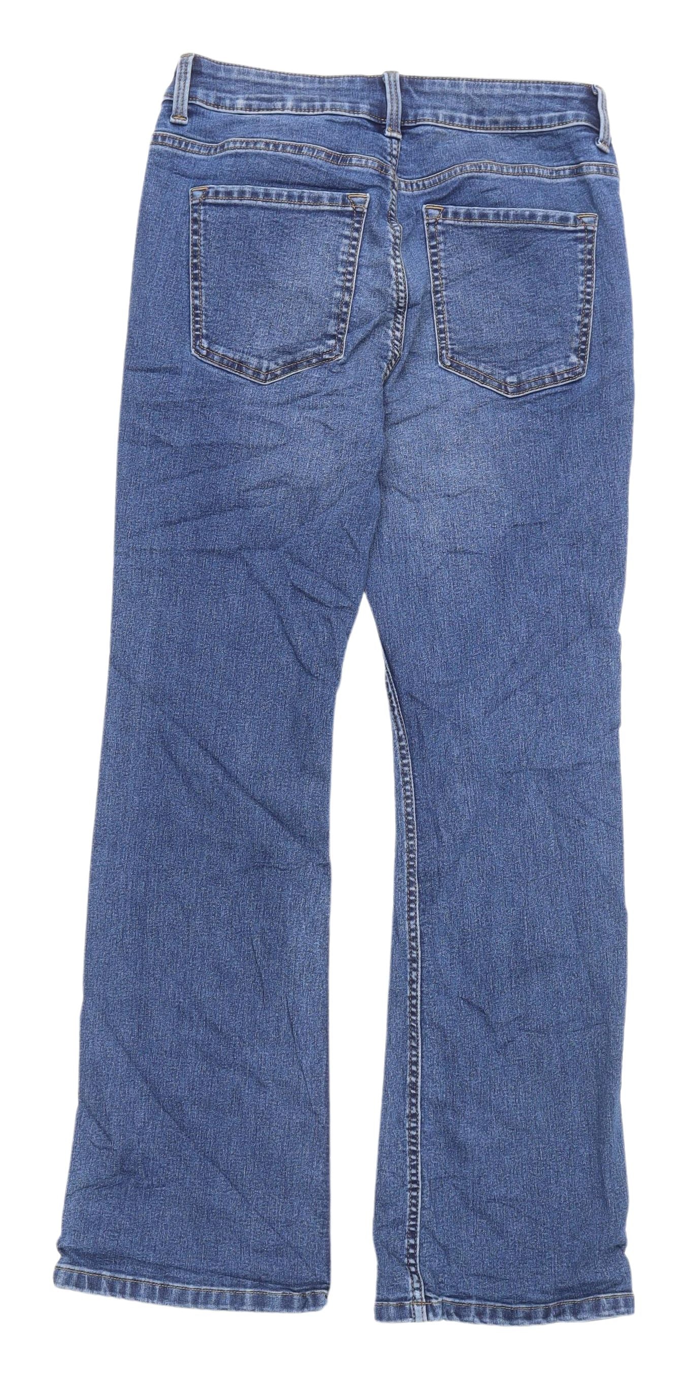 Marks and Spencer Bootcut Jeans Blue UK 12