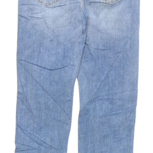 Marks & Spencer Women's Blue Straight Jeans Size 8