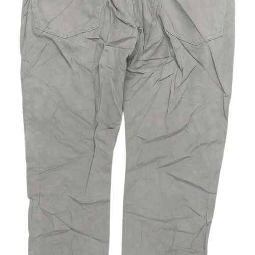 Marks and Spencer Men's Grey Slim Straight Jeans, M