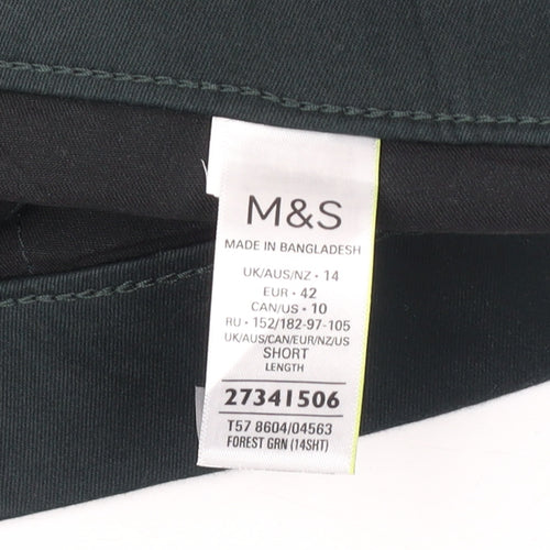 Marks and Spencer Women's Green Jegging, Size 14