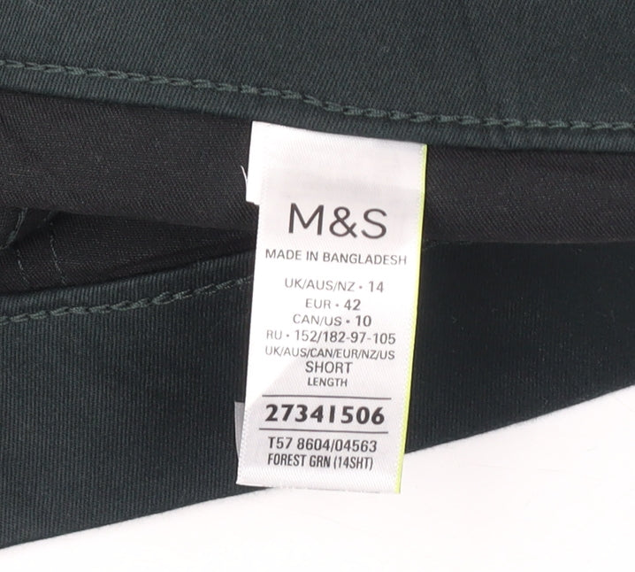 Marks and Spencer Women's Green Jegging, Size 14