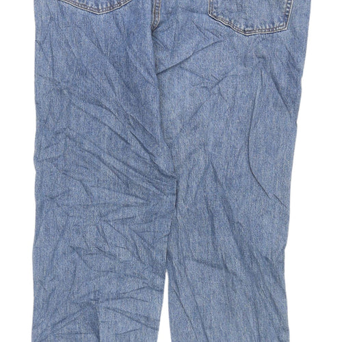 Marks and Spencer Men's Blue Straight Jeans 40