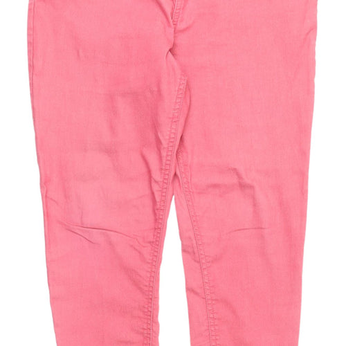 Marks and Spencer Women Pink Jegging Size 14 Stretch