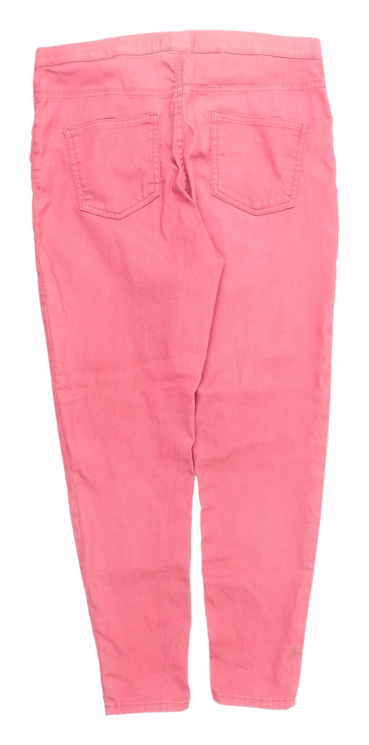 Marks and Spencer Women Pink Jegging Size 14 Stretch