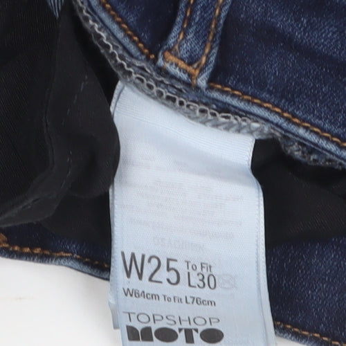 Topshop Women's Blue Skinny Jeans Size 25