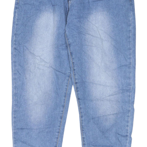 Voggo Women's Blue Straight Jeans Size 12