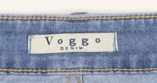 Voggo Women's Blue Straight Jeans Size 12