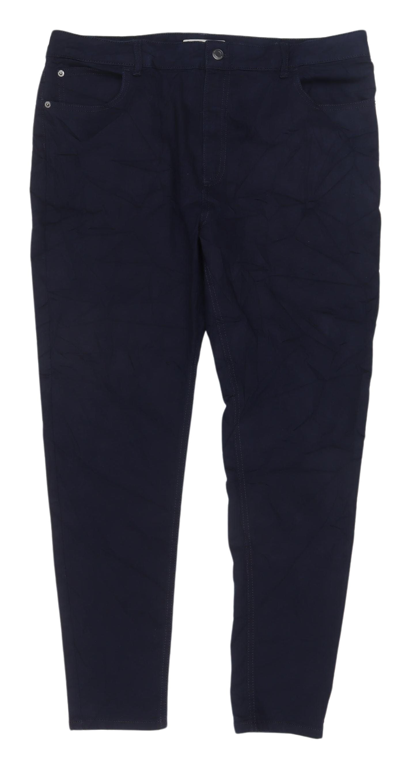 Marks and Spencer Women's Blue Ankle Jeans Size 16