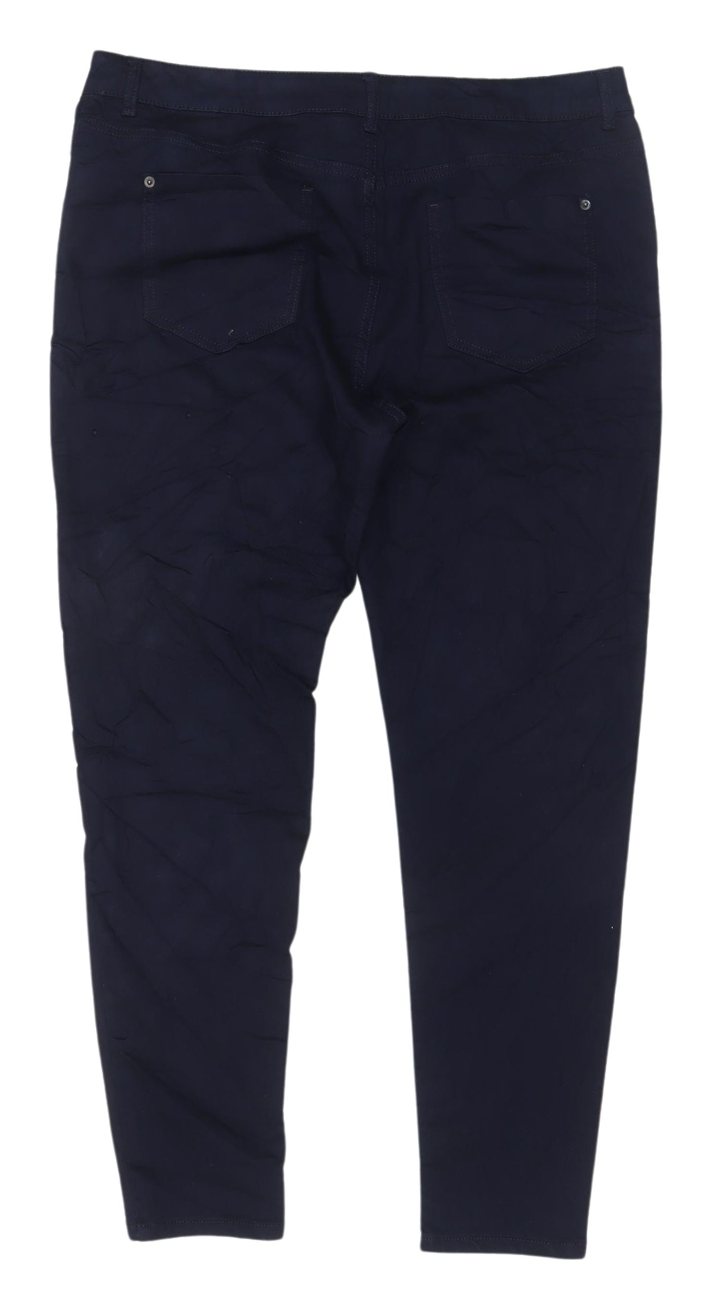 Marks and Spencer Women's Blue Ankle Jeans Size 16