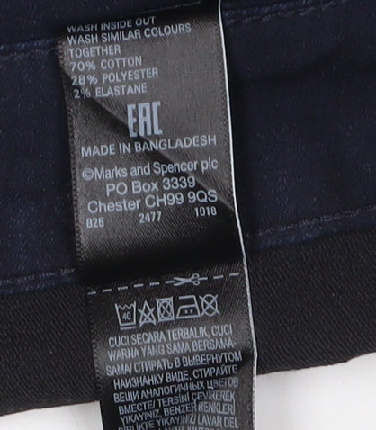 Marks and Spencer Women's Blue Ankle Jeans Size 16