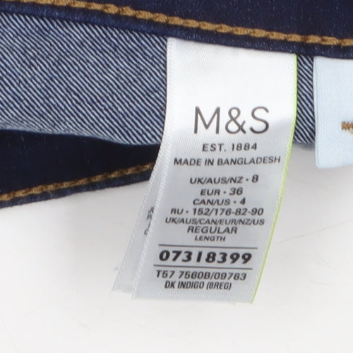 Marks and Spencer Women’s Blue Skinny Jeans Size 8