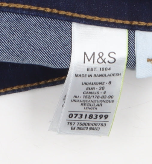 Marks and Spencer Women’s Blue Skinny Jeans Size 8