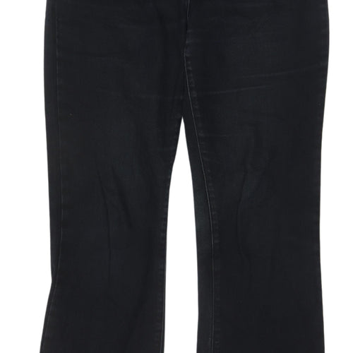 Rocha John Rocha Women's Black Straight Jeans Size 14