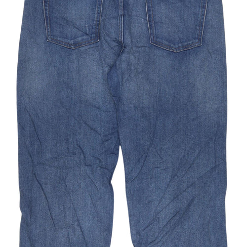 Marks & Spencer Blue Straight Leg Women's Jeans Size 16