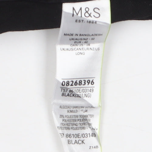 Marks & Spencer Women's Black Skinny Jeans - Size 32