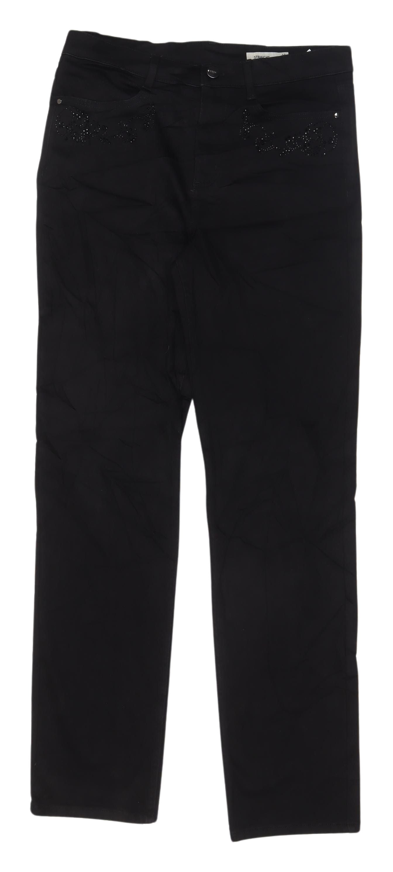 Marks and Spencer Black Straight Women's Jeans