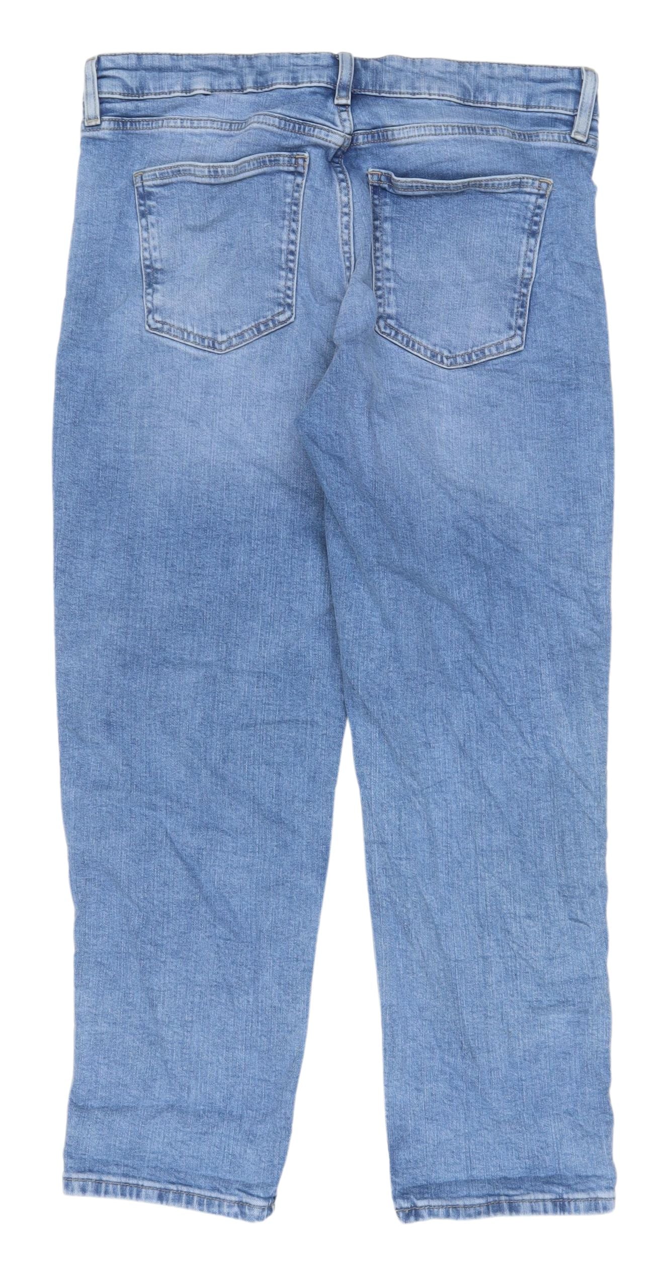 Marks & Spencer Women’s Blue Straight Jeans Size 14