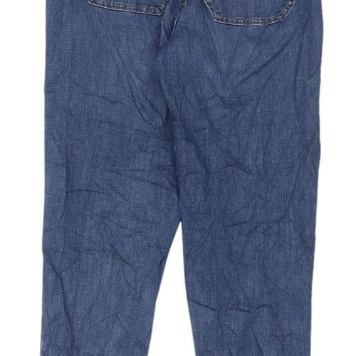 Marks and Spencer Women's Blue Cropped Jeans Size 6
