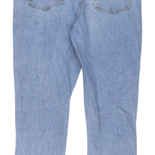 Topshop Women's Blue Straight Jeans Size 32